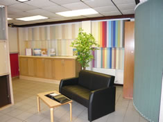 blinds showroom